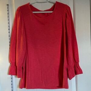 XL- Women's Hot Plink Top